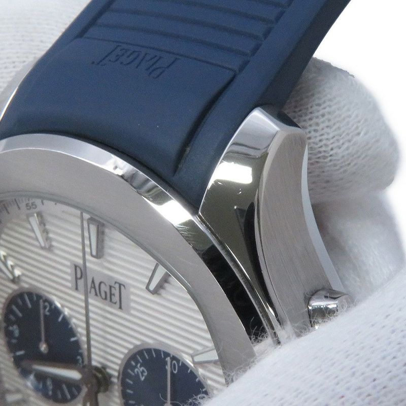ピアジェ ポロ クロノグラフ 世界限定888本 G0A46013 PIAGET 腕時計 シルバー文字盤