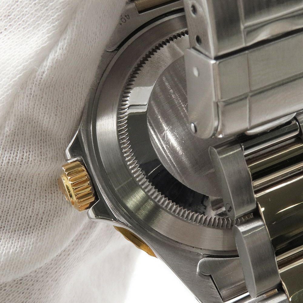 ロレックス サブマリーナ デイト コンビ SS/K18YGイエローゴールド S番 16613 ROLEX 腕時計 黒文字盤