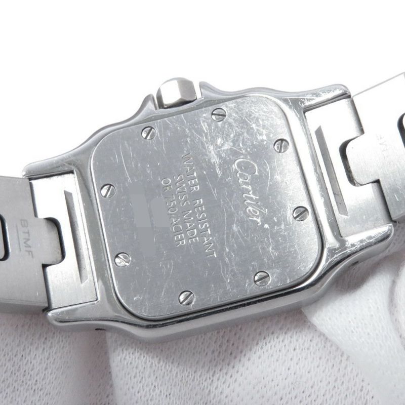 カルティエ サントスガルベ SM Cartier 腕時計 アイボリー文字盤