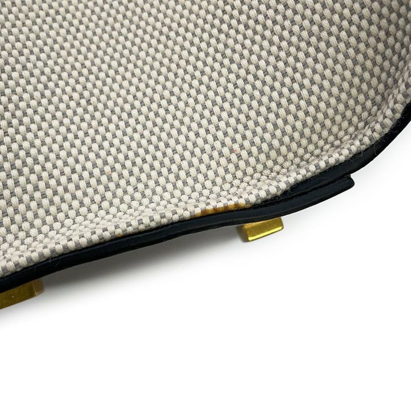 ヴァレンティノ・ガラヴァーニ ハンドバッグ Vロゴ キャンバス レザー 2W0B0K96YJH VALENTINO 2way 白