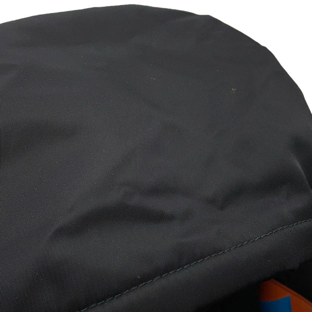 プラダ リュックサック トライアングルロゴ ナイロン PRADA バックパック 黒