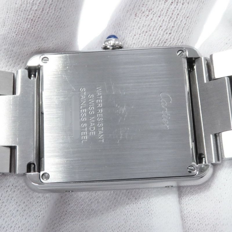 カルティエ タンク ソロ ウォッチ LM W5200014 Cartier 腕時計 ウォッチ クォーツ シルバー文字盤