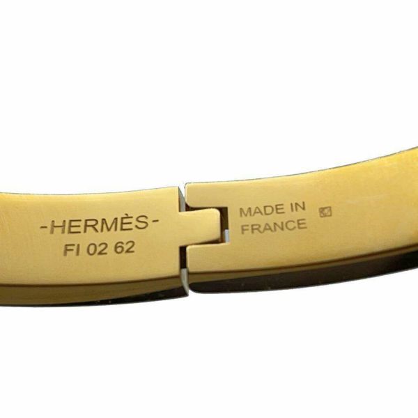 エルメス ブレスレット シェーヌダンクル ミニクリック PM ブラック/ゴールド金具 HERMES アクセサリー