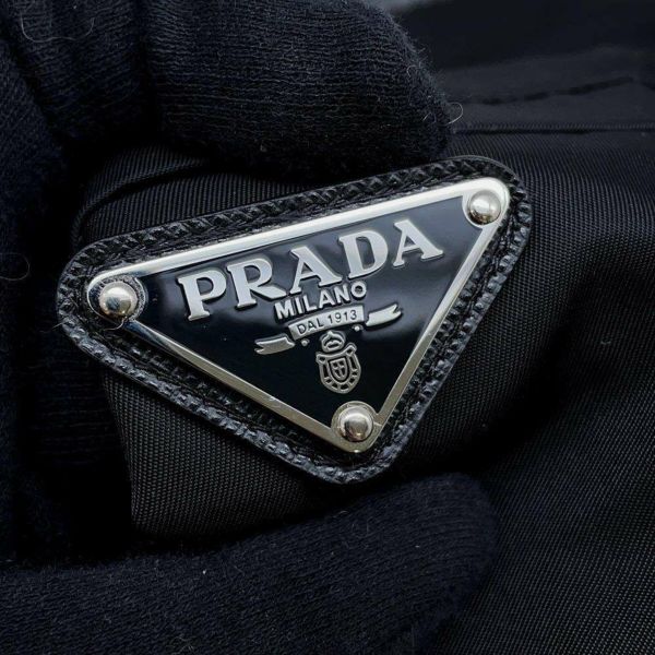 プラダ セーター ウール カシミヤ ナイロン レディースサイズ42 P24R1P PRADA アパレル ニット 黒