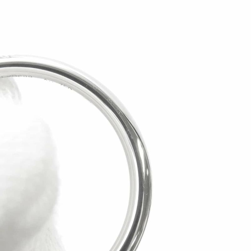 カルティエ リング ジュスト アン クル リング スモールモデル セミパヴェ ダイヤ 53P 計0.40ct K18WG サイズ52 B4231600 指輪