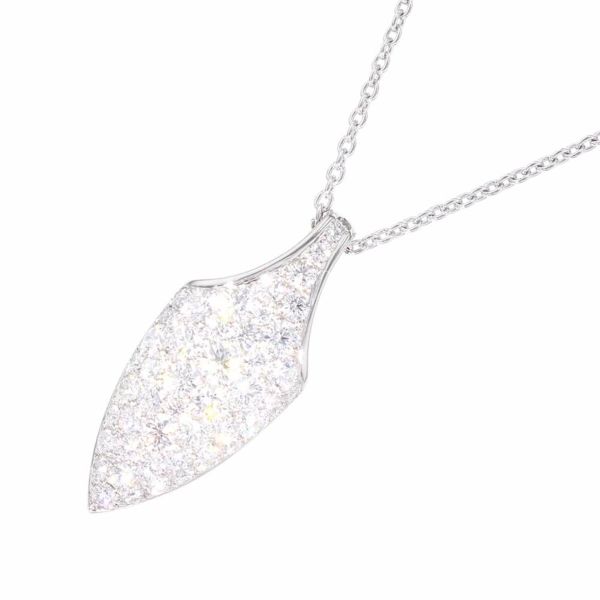 チャー ネックレス ダイヤモンド ネックレス ダイヤ 1.28ct Pt950プラチナ CHAR ペンダント ジュエリー