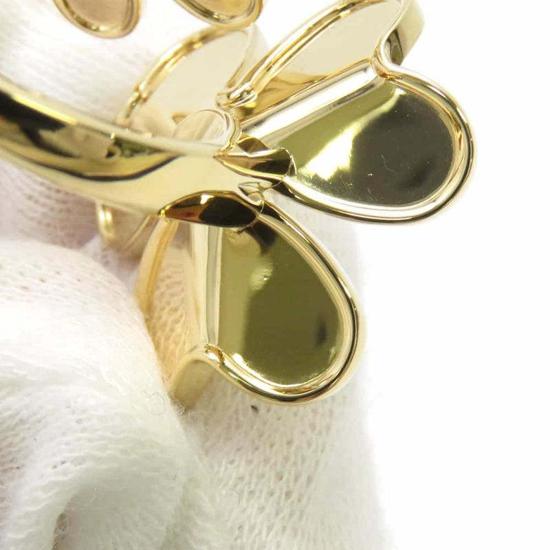 ヴァンクリーフ&アーペル リング フリヴォル アントレ レ ドア リング ダイヤモンド 4P 0.23ct K18YG サイズ53 VCARPJMD00