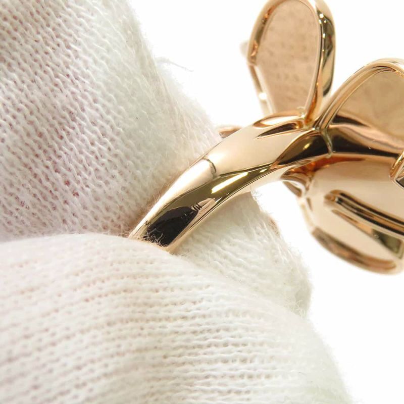 ヴァンクリーフ&アーペル リング フリヴォル アントレ レ ドア リング ダイヤモンド 4P 0.24ct K18PG サイズ52 VCARPFBL00