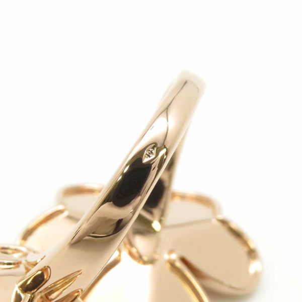 ヴァンクリーフ&アーペル リング フリヴォル アントレ レ ドア リング ダイヤモンド 4P 0.24ct K18PG サイズ52 VCARPFBL00