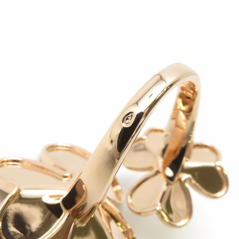 ヴァンクリーフ&アーペル リング フリヴォル アントレ レ ドア リング ダイヤモンド 4P 0.24ct K18PG サイズ52 VCARPFBL00