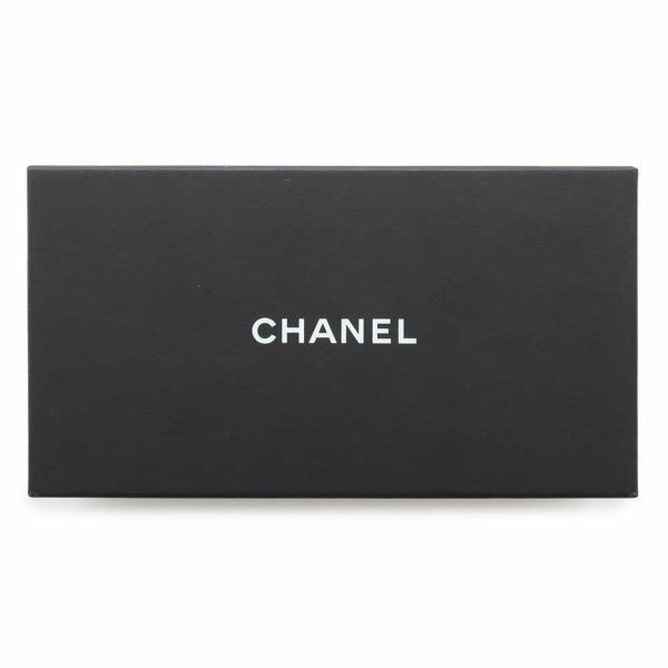 シャネル チェーンショルダーバッグ カードホルダー カメリア ポシェット スエード AP2285 CHANEL 黒