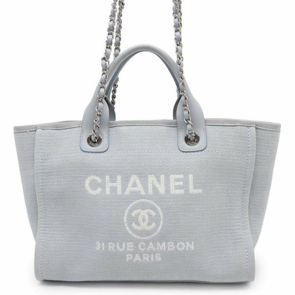 シャネル トートバッグ ドーヴィル ココマーク スモール ショッピングバッグ AS3257 CHANEL 2wayショルダーバッグ