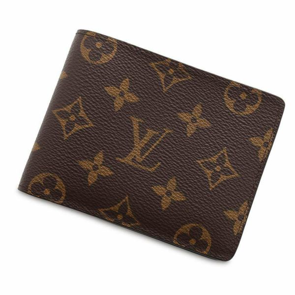 ルイヴィトン 財布 モノグラム 二つ折り ポルトフォイユ・ミュルティプル M60895 LOUIS VUITTON 財布