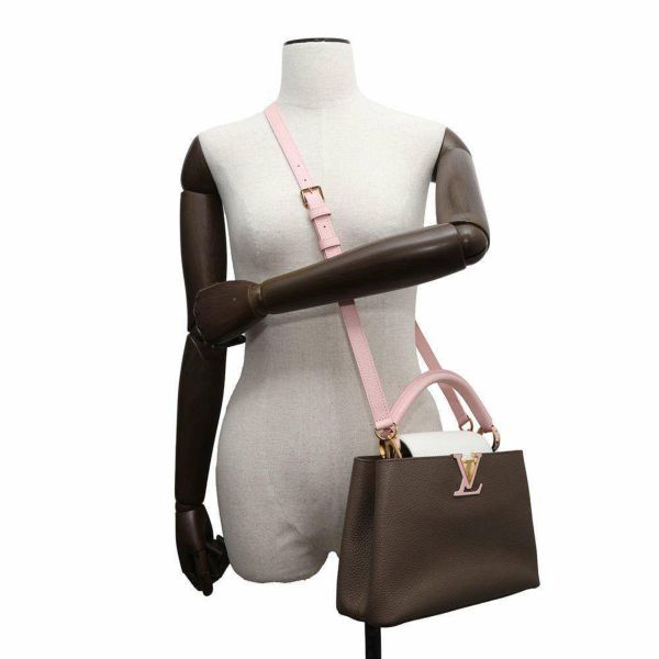 ルイヴィトン ハンドバッグ カプシーヌBB M90342 LOUIS VUITTON 2wayバッグ ブラウン