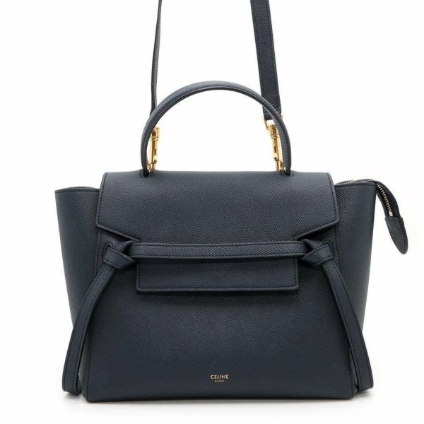 セリーヌ ハンドバッグ ベルトバッグ マイクロ レザー 189153 CELINE 2wayバッグ