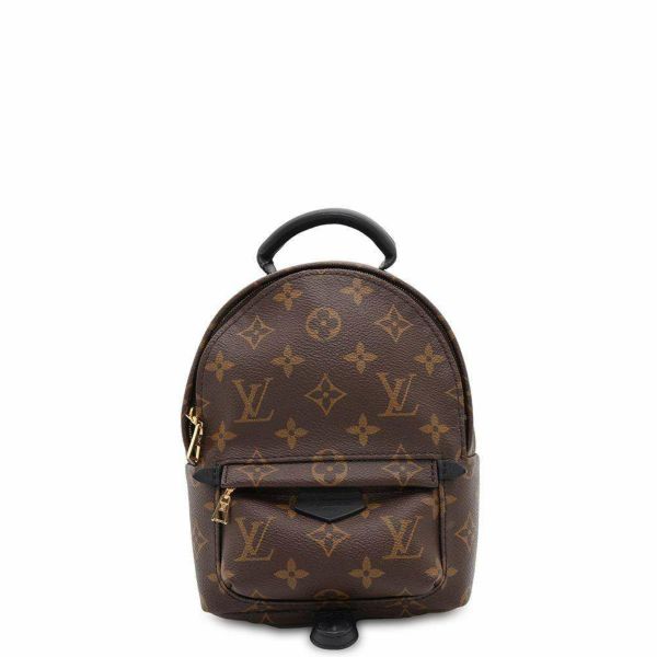 ルイヴィトン リュック モノグラム パームスプリングス バックパックMINI M41562 LOUIS VUITTON 黒 ブラック 旧型