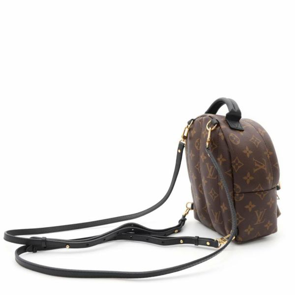 ルイヴィトン リュック モノグラム パームスプリングス バックパックMINI M41562 LOUIS VUITTON 黒 ブラック 旧型