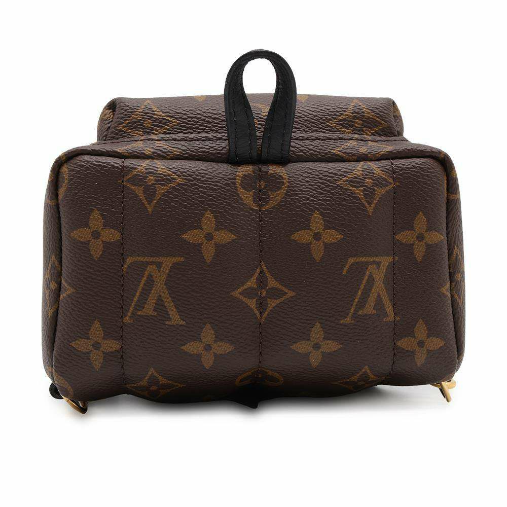 ルイヴィトン リュック モノグラム パームスプリングス バックパックMINI M41562 LOUIS VUITTON 黒 ブラック 旧型