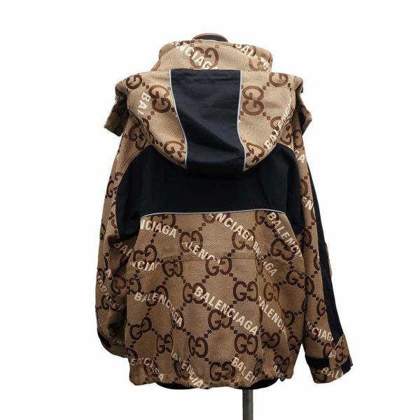 グッチ ジャケット バレンシアガコラボ ジャンボGG ザハッカー プロジェクト レディースサイズ36 676426 GUCCI BALENCIAGA