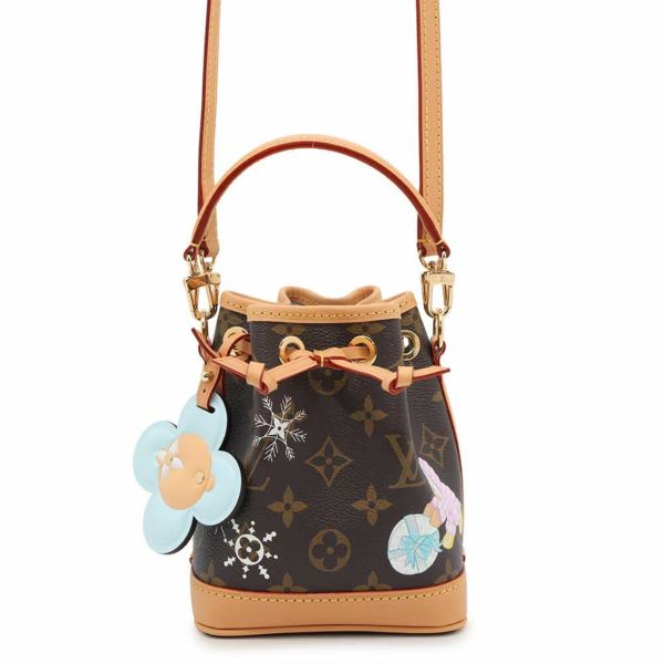 ルイヴィトン ハンドバッグ モノグラム ヴィヴィエンヌ ナノ・ノエ M12221 2wayショルダーバッグ