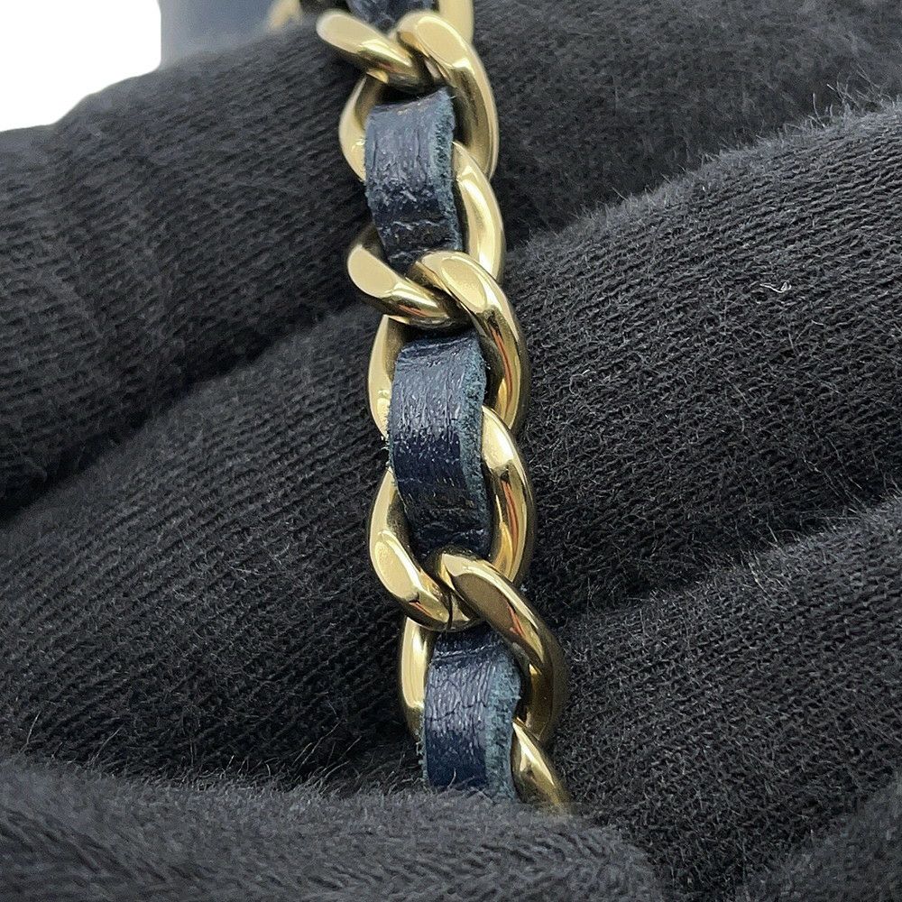 シャネル チェーンウォレット クラシック マトラッセ ココマーク キャビアスキン AP0250 CHANEL 財布 ブラック 黒