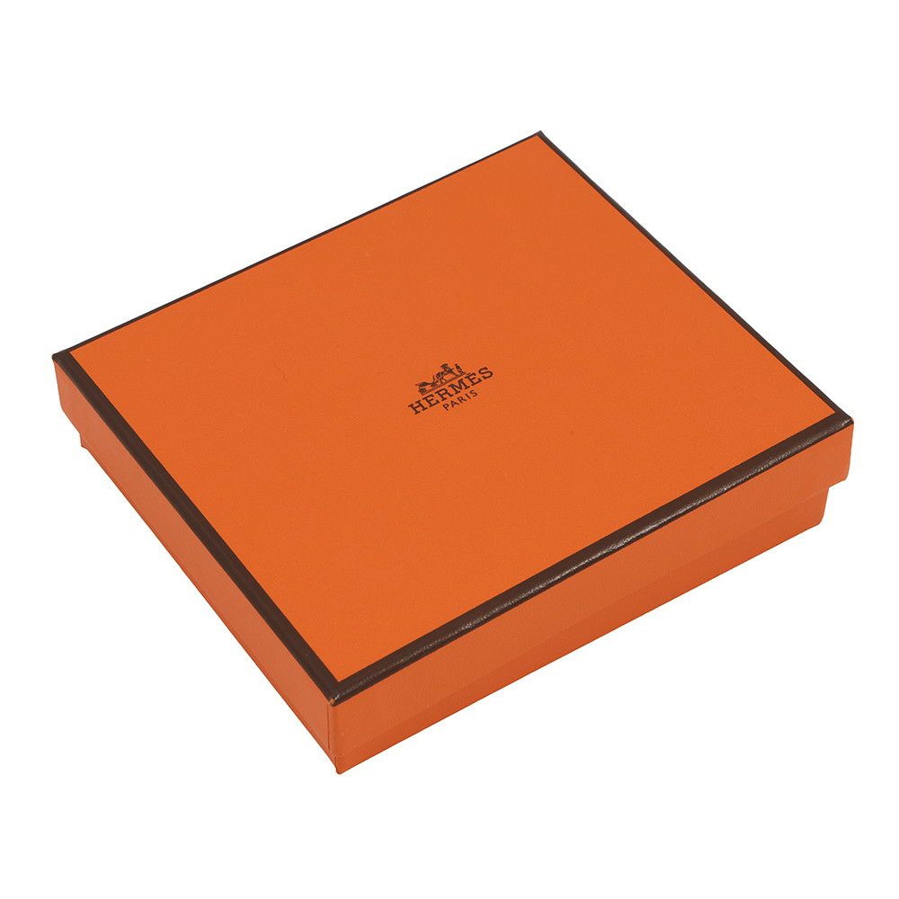 エルメス 二つ折り財布 セリエ コンパクト ゴールド/シルバー金具 エバーカラー B刻印 財布 メンズ