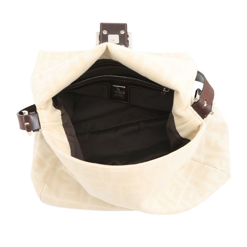 フェンディ ハンドバッグ マンマバケット ズッカ柄 キャンバス 26325 FENDI ワンショルダーバッグ