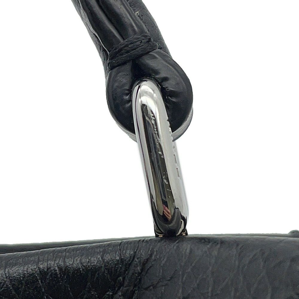 フェンディ ハンドバッグ ミニ ピーカブー セレリア レザー 8BN244 FENDI バッグ ショルダーバッグ 黒