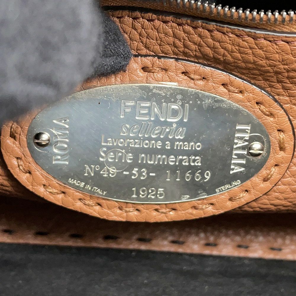 フェンディ ハンドバッグ ミニ ピーカブー セレリア レザー 8BN244 FENDI バッグ ショルダーバッグ 黒