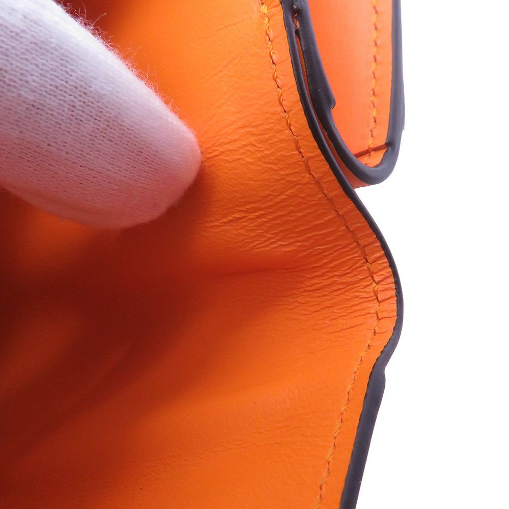 ロエベ 二つ折り財布 ノット コンパクトウォレット シャイニーナパカーフレザー CEM1NCWX01 LOEWE 財布 バイカラー 黒