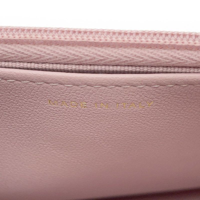 シャネル チェーンウォレット マトラッセ ココマーク ハートチェーン キャビアスキン AP3201 CHANEL