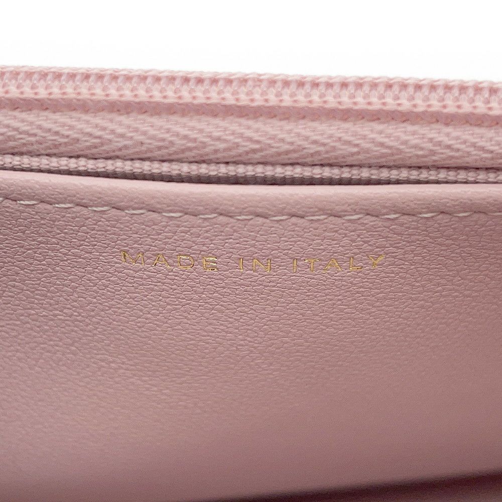 シャネル チェーンウォレット マトラッセ ココマーク ハートチェーン キャビアスキン AP3201 CHANEL