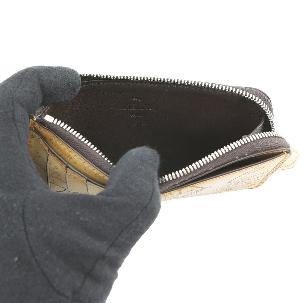 ベルルッティ コインケース コア マキシ ジップ カードホルダー カーフレザー Berluti 財布 メンズ