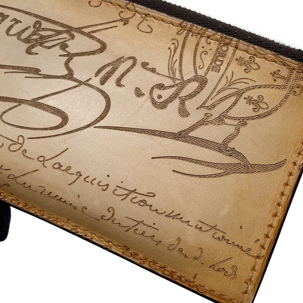 ベルルッティ コインケース コア マキシ ジップ カードホルダー カーフレザー Berluti 財布 メンズ