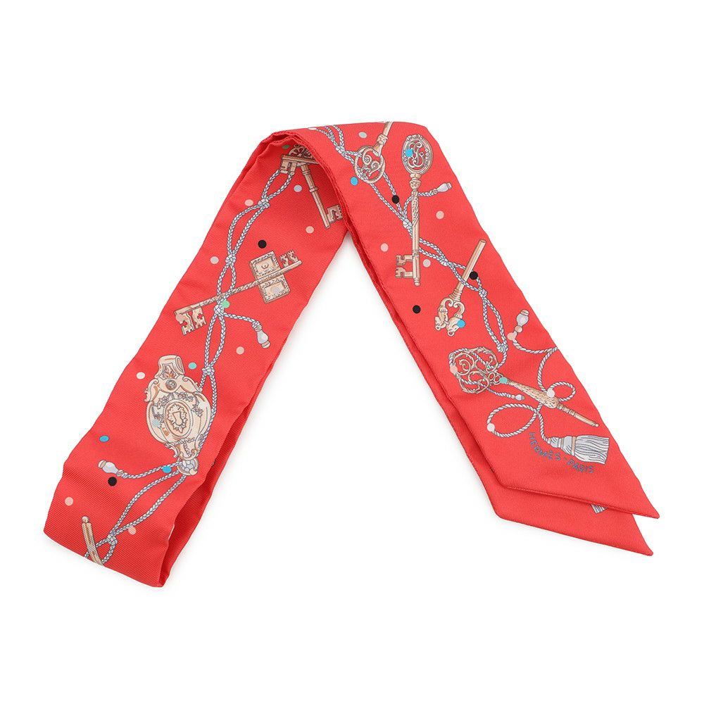 エルメス スカーフ ツイリー レクレアポア Les Cles a Pois HERMES
