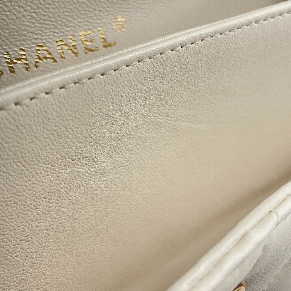 シャネル チェーンショルダーバッグ マトラッセ25 ココマーク ラムスキン ダブルチェーン A01112 CHANEL