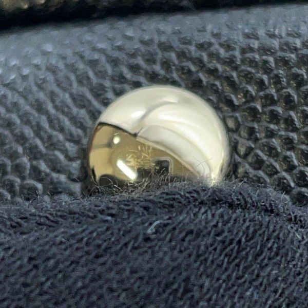 シャネル ハンドバッグ ココマーク トップハンドル ミニ フラップ キャビアスキン AS2215 CHANEL 2wayショルダー 黒