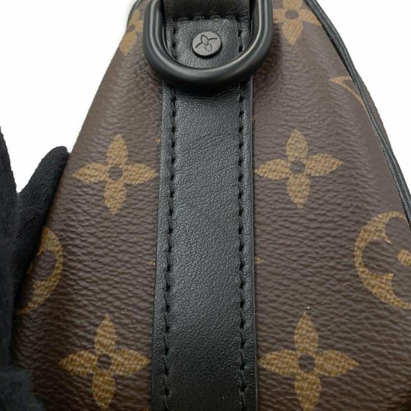 ルイヴィトン ハンドバッグ モノグラム/LVラバー キーポルXS M45788 LOUIS VUITTON 黒 ブラック