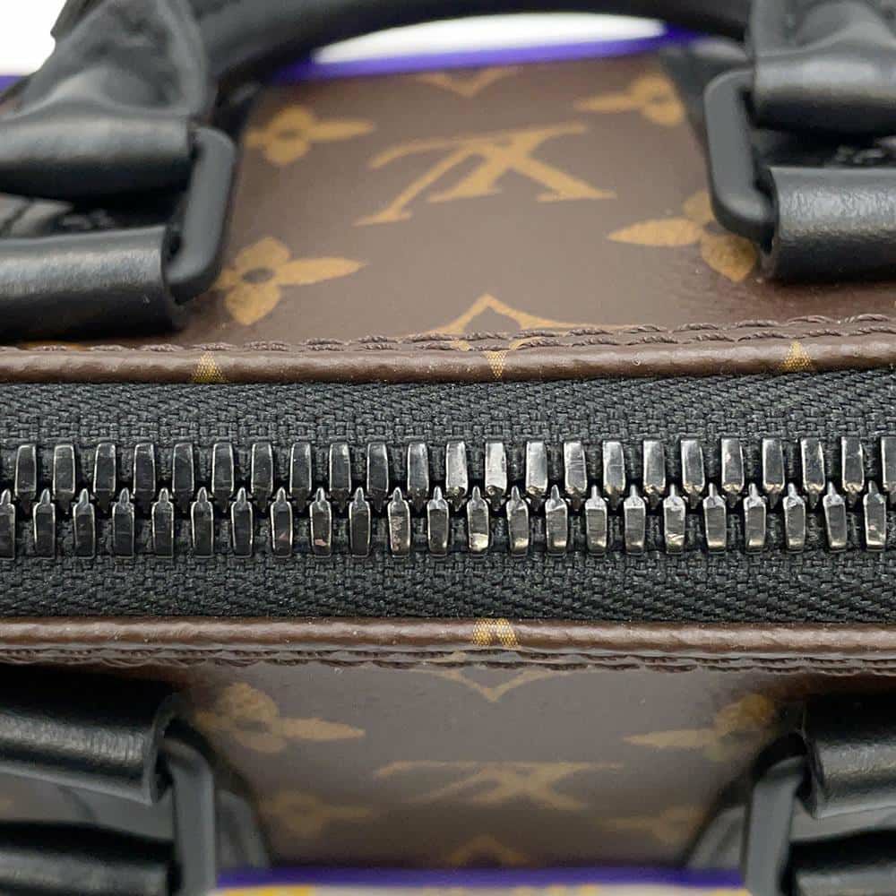 ルイヴィトン ハンドバッグ モノグラム/LVラバー キーポルXS M45788 LOUIS VUITTON 黒 ブラック