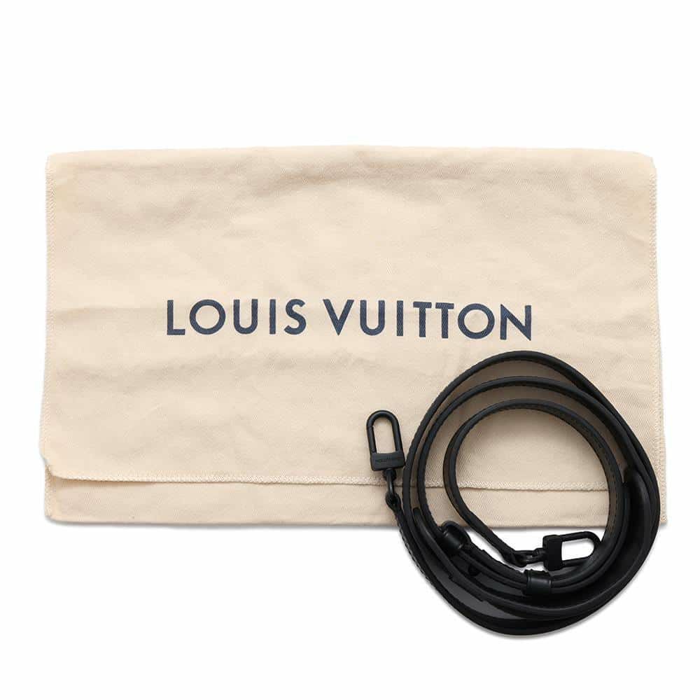 ルイヴィトン ハンドバッグ モノグラム/LVラバー キーポルXS M45788 LOUIS VUITTON 黒 ブラック