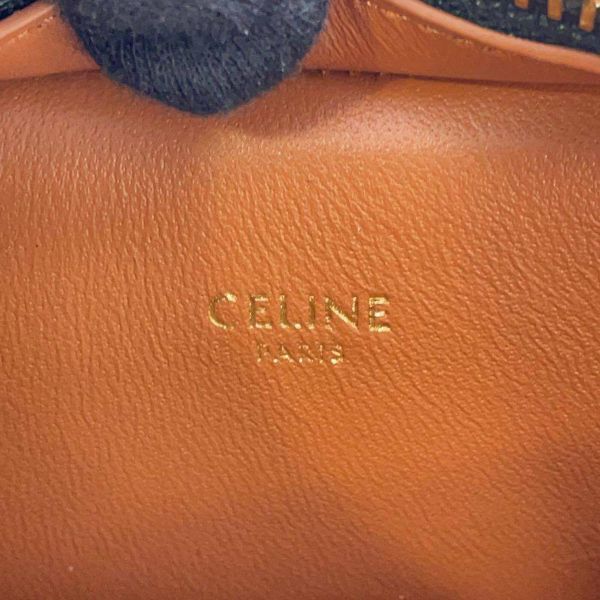 セリーヌ ショルダーバッグ クロック トリオンフ ミディアム カーフスキン 112272CUZ.04LU CELINE ワンショルダー