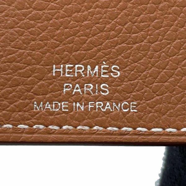 エルメス パスポートケース RMS ゴールド/シルバー金具 エバーカラー カーフスキン B刻印 HERMES 手帳カバー