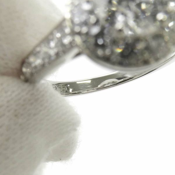 ヴァンクリーフ&アーペル リング イコーヌ ダイヤモンド 1.02ct Pt950プラチナ サイズ51 GIA鑑定書付き 指輪 ジュエリー