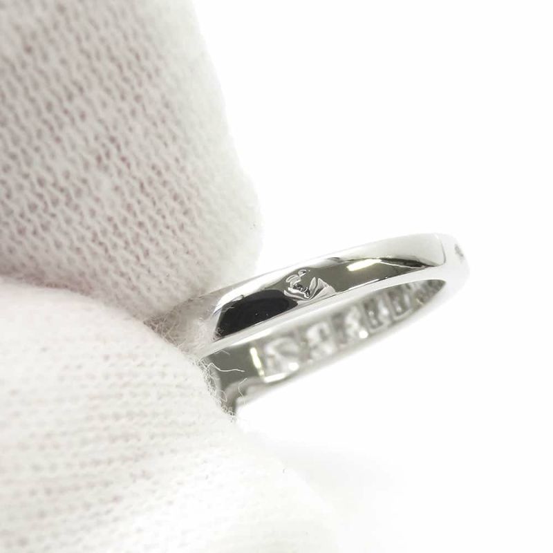 ヴァンクリーフ&アーペル リング イコーヌ ダイヤモンド 1.02ct Pt950プラチナ サイズ51 GIA鑑定書付き 指輪 ジュエリー