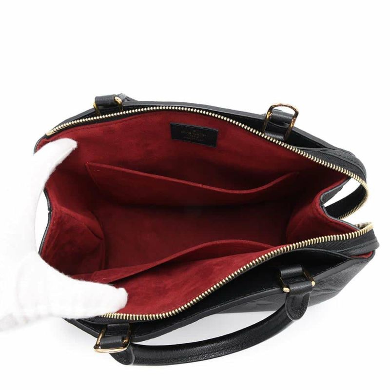 ルイヴィトン ハンドバッグ モノグラム・アンプラント プティ・パレPM M58916 2wayショルダーバッグ 黒 ブラック