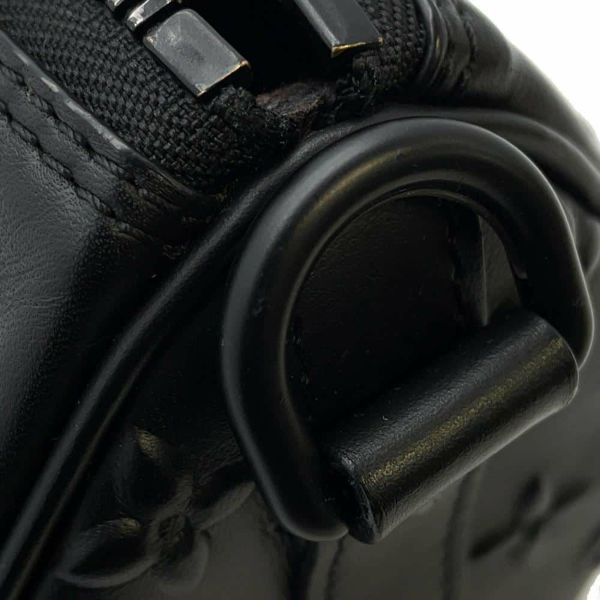 ルイヴィトン ハンドバッグ モノグラム・シール キーポル XS M57960 LOUIS VUITTON 2wayショルダー メンズ 黒