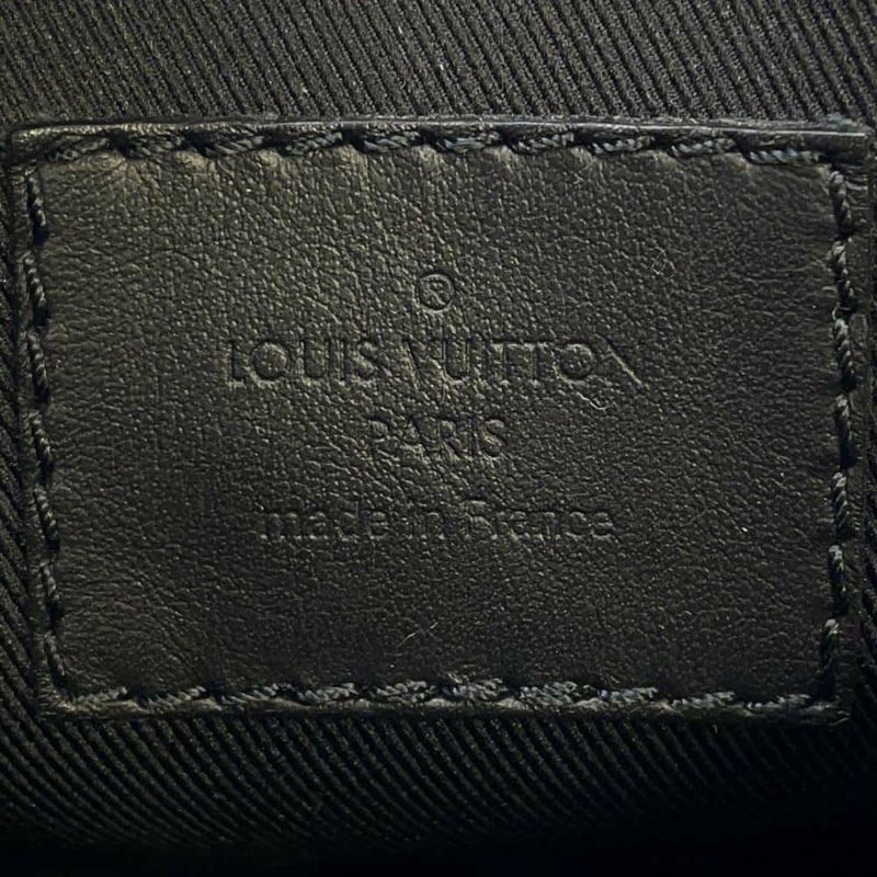 ルイヴィトン ハンドバッグ モノグラム・シール キーポル XS M57960 LOUIS VUITTON 2wayショルダー メンズ 黒