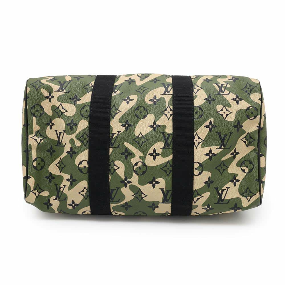 ルイヴィトン ハンドバッグ モノグラム・フラージュ 村上隆 スピーディ35 M95773 カモフラ 迷彩