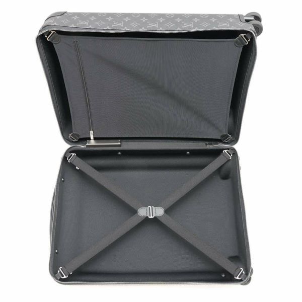 ルイヴィトン キャリーバッグ モノグラム・エクリプス ホライゾン55 M23002 スーツケース トキャリーケース 旅行 トラベル 黒 ブラック