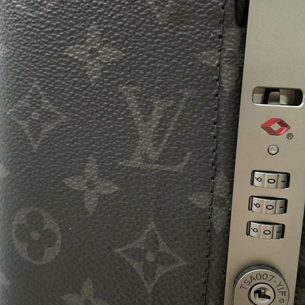 ルイヴィトン キャリーバッグ モノグラム・エクリプス ホライゾン55 M23002 スーツケース トキャリーケース 旅行 トラベル 黒 ブラック